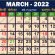 Hindu Calendar March 2022